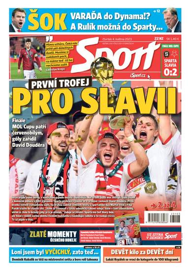 Sport - 4.5.2023 - CZECH NEWS CENTER a. s.
