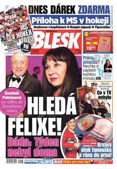 BLESK - 9.5.2023 - CZECH NEWS CENTER a. s.