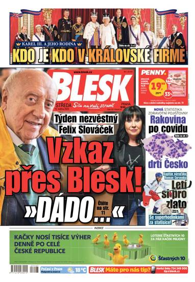 BLESK - 10.5.2023 - CZECH NEWS CENTER a. s.