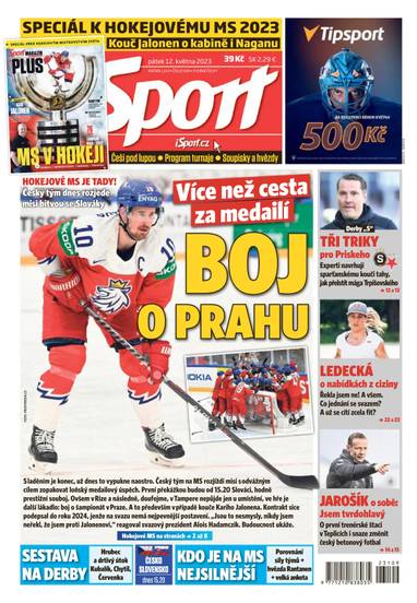 Sport - 12.5.2023 - CZECH NEWS CENTER a. s.