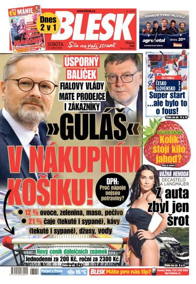 BLESK - 13.5.2023 - CZECH NEWS CENTER a. s.