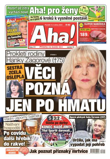 Aha! - 15.5.2023 - CZECH NEWS CENTER a. s.