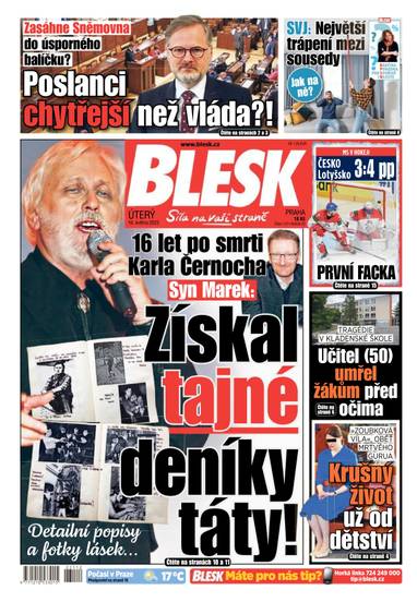 BLESK - 16.5.2023 - CZECH NEWS CENTER a. s.