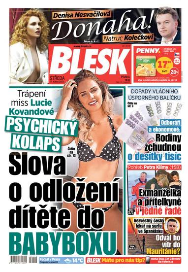 BLESK - 17.5.2023 - CZECH NEWS CENTER a. s.