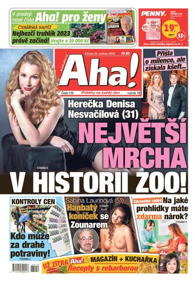 Aha! - 24.5.2023 - CZECH NEWS CENTER a. s.