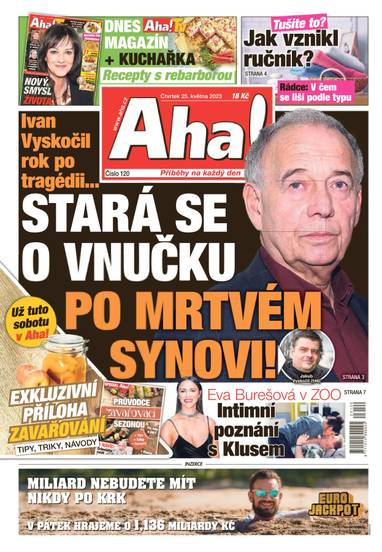 Aha! - 25.5.2023 - CZECH NEWS CENTER a. s.