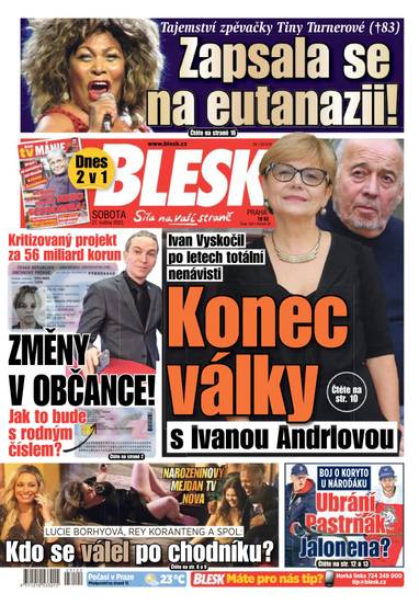 BLESK - 27.5.2023 - CZECH NEWS CENTER a. s.