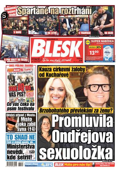 BLESK - 29.5.2023 - CZECH NEWS CENTER a. s.