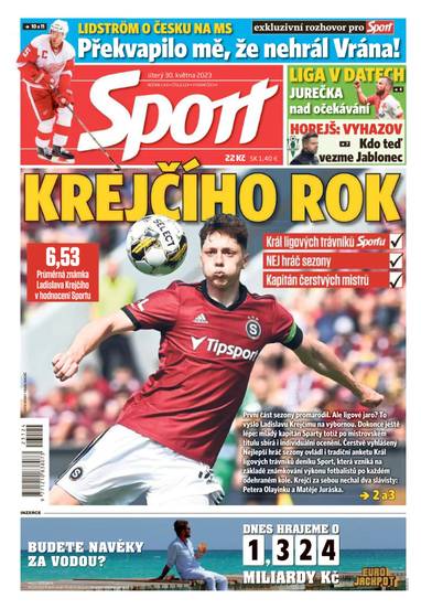 Sport - 30.5.2023 - CZECH NEWS CENTER a. s.