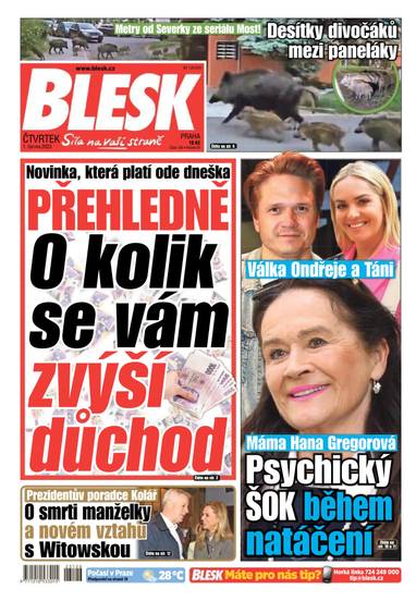 BLESK - 1.6.2023 - CZECH NEWS CENTER a. s.