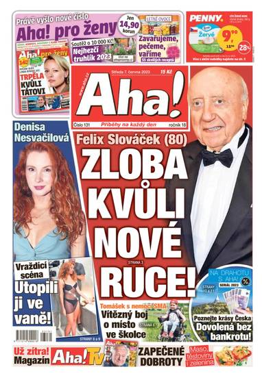 Aha! - 7.6.2023 - CZECH NEWS CENTER a. s.