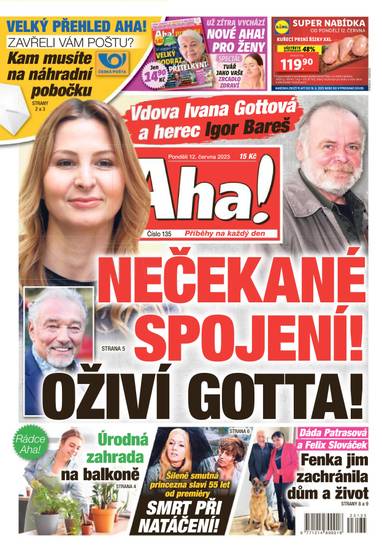 Aha! - 12.6.2023 - CZECH NEWS CENTER a. s.