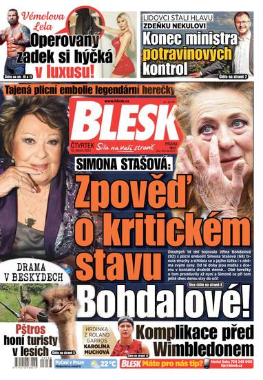 BLESK - 15.6.2023 - CZECH NEWS CENTER a. s.