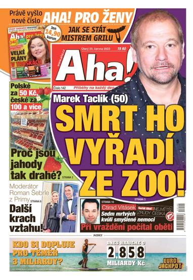 Aha! - 20.6.2023 - CZECH NEWS CENTER a. s.