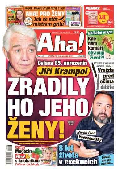Aha! - 21.6.2023 - CZECH NEWS CENTER a. s.