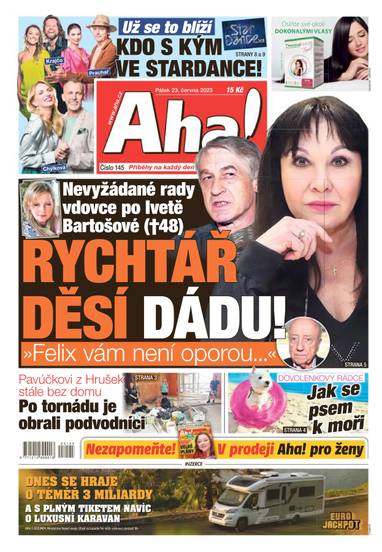 Aha! - 23.6.2023 - CZECH NEWS CENTER a. s.
