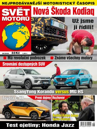 Časopis SVĚT MOTORŮ - 26/2023 - CZECH NEWS CENTER a. s.