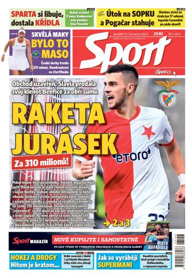 Sport - 10.7.2023 - CZECH NEWS CENTER a. s.