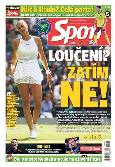 Sport - 11.7.2023 - CZECH NEWS CENTER a. s.