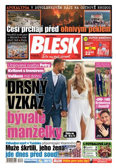 BLESK - 24.7.2023 - CZECH NEWS CENTER a. s.