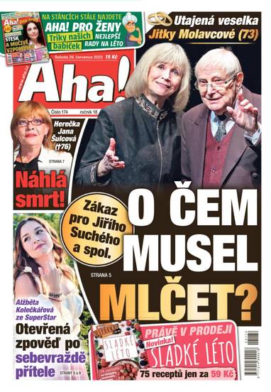 Aha! - 29.7.2023 - CZECH NEWS CENTER a. s.