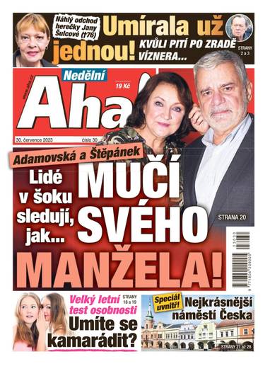 Nedělní Aha! - 30/2023 - CZECH NEWS CENTER a. s.