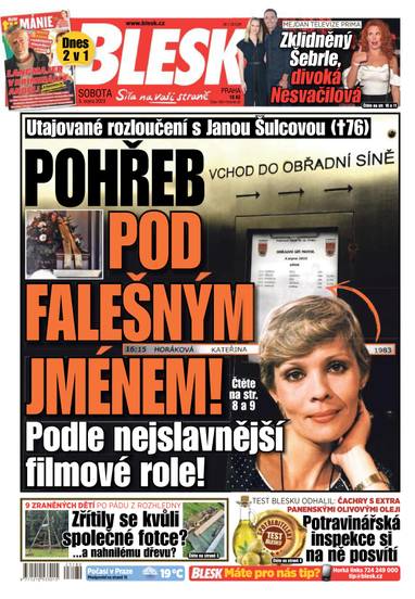 BLESK - 5.8.2023 - CZECH NEWS CENTER a. s.