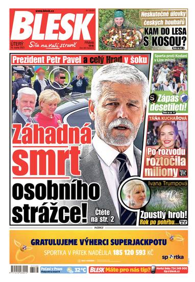 BLESK - 15.8.2023 - CZECH NEWS CENTER a. s.