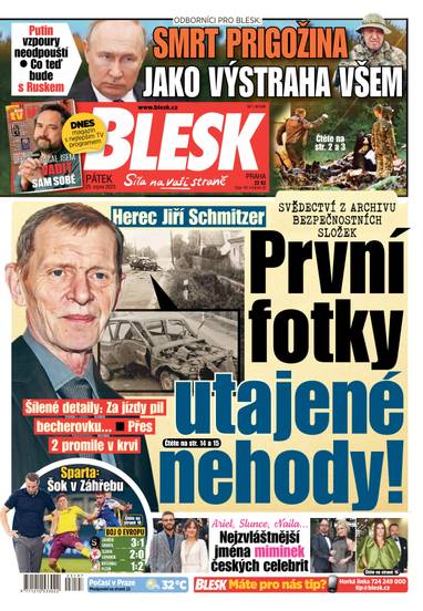 BLESK - 25.8.2023 - CZECH NEWS CENTER a. s.