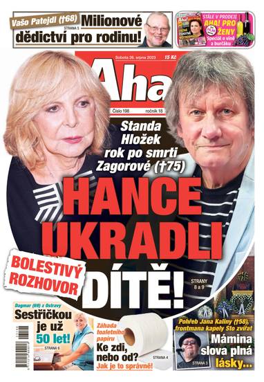 Aha! - 26.8.2023 - CZECH NEWS CENTER a. s.