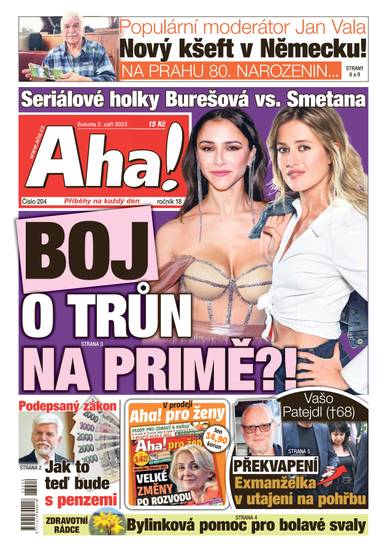 Aha! - 2.9.2023 - CZECH NEWS CENTER a. s.