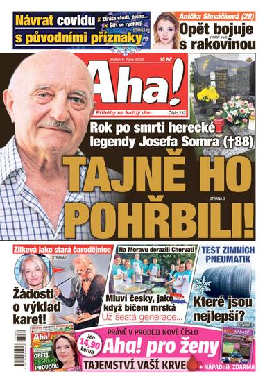 Aha! - 6.10.2023 - CZECH NEWS CENTER a. s.