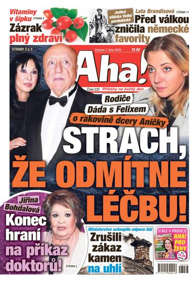 Aha! - 7.10.2023 - CZECH NEWS CENTER a. s.
