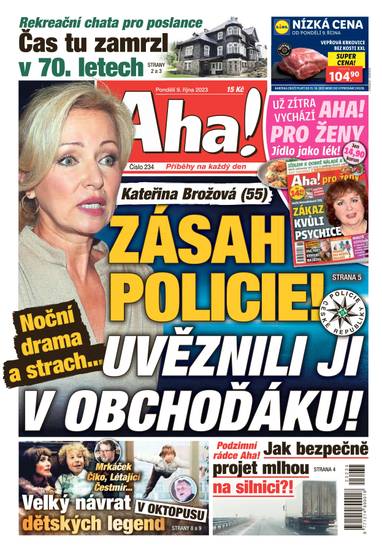 Aha! - 9.10.2023 - CZECH NEWS CENTER a. s.