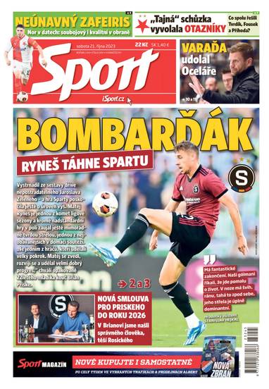 Sport - 21.10.2023 - CZECH NEWS CENTER a. s.