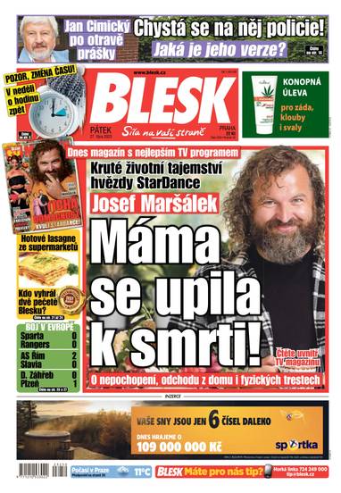 BLESK - 27.10.2023 - CZECH NEWS CENTER a. s.