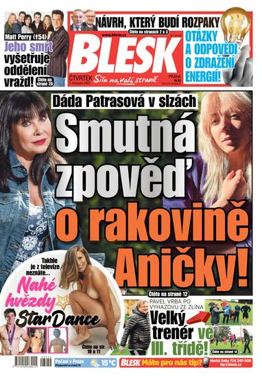 BLESK - 2.11.2023 - CZECH NEWS CENTER a. s.