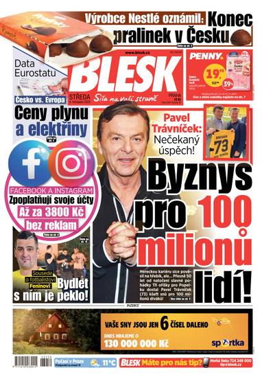 BLESK - 8.11.2023 - CZECH NEWS CENTER a. s.