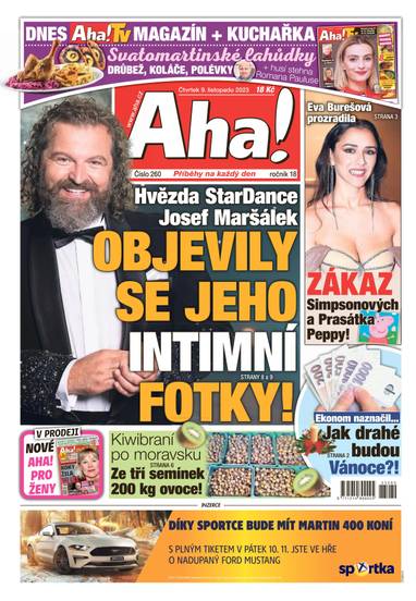 Aha! - 9.11.2023 - CZECH NEWS CENTER a. s.