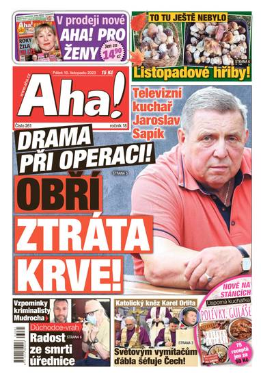 Aha! - 10.11.2023 - CZECH NEWS CENTER a. s.