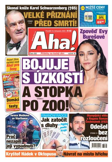 Aha! - 13.11.2023 - CZECH NEWS CENTER a. s.