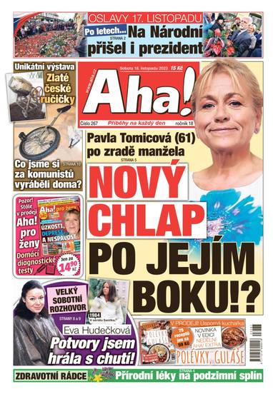 Aha! - 18.11.2023 - CZECH NEWS CENTER a. s.