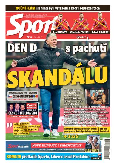 Sport - 20.11.2023 - CZECH NEWS CENTER a. s.