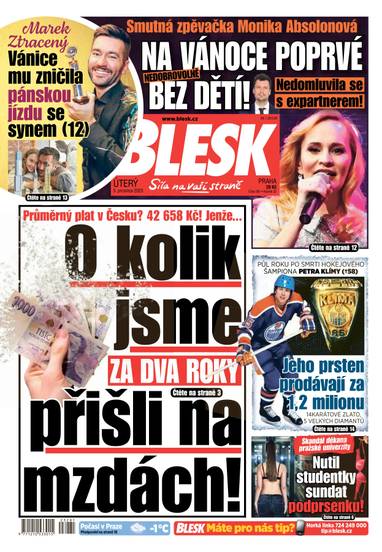 BLESK - 5.12.2023 - CZECH NEWS CENTER a. s.