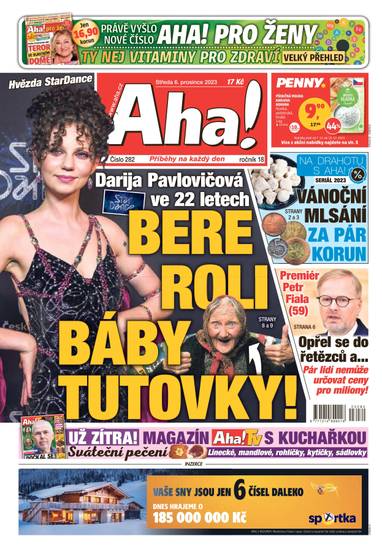 Aha! - 6.12.2023 - CZECH NEWS CENTER a. s.