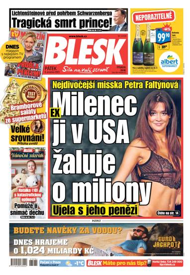 BLESK - 8.12.2023 - CZECH NEWS CENTER a. s.