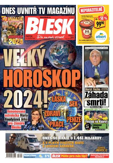 BLESK - 15.12.2023 - CZECH NEWS CENTER a. s.