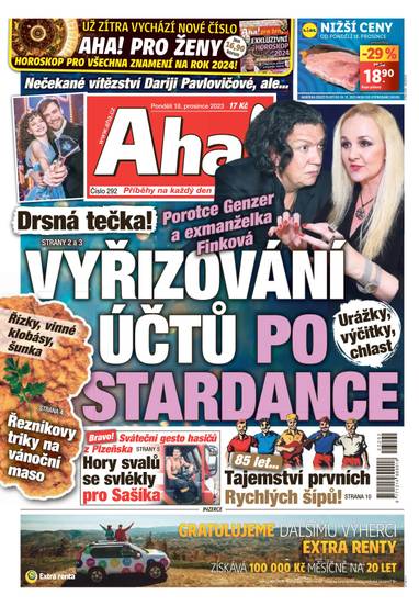 Aha! - 18.12.2023 - CZECH NEWS CENTER a. s.
