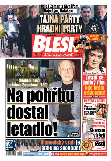 BLESK - 21.12.2023 - CZECH NEWS CENTER a. s.