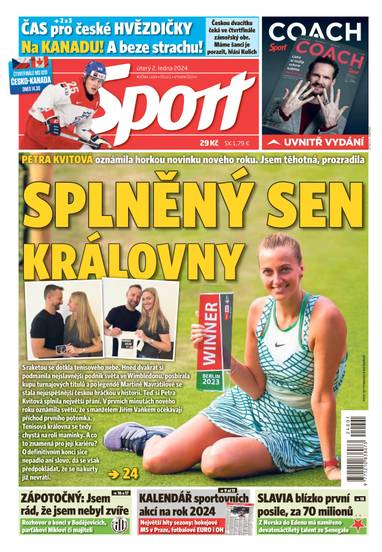 Sport - 2.1.2024 - CZECH NEWS CENTER a. s.